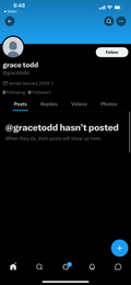 X account few followers