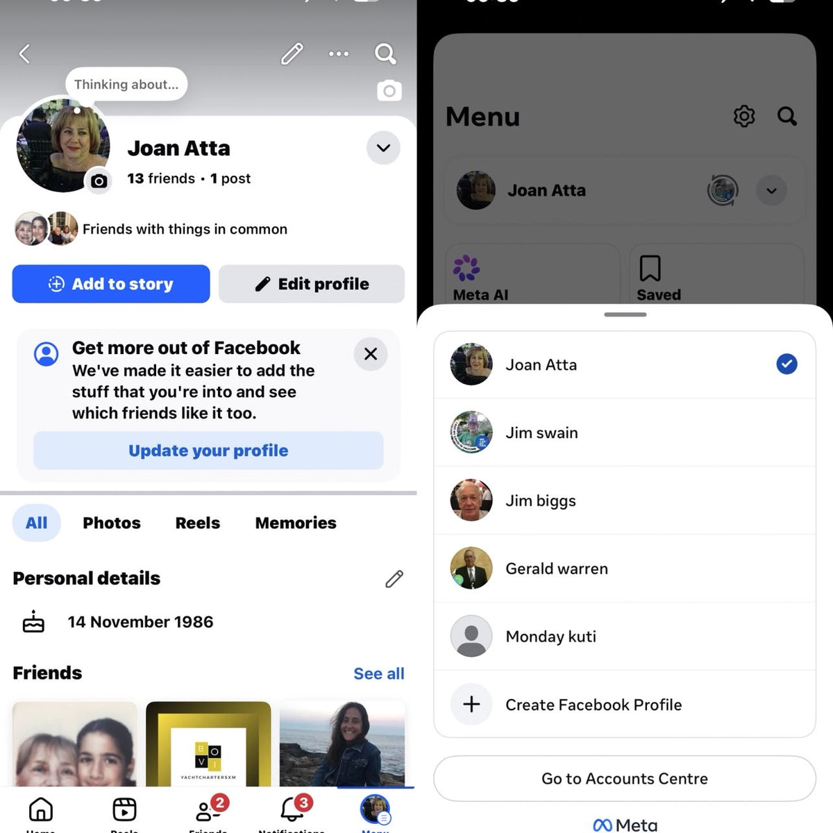🇺🇸 Fb with page