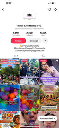 TikTok account 2k followers