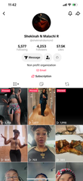 TikTok account 4K followers