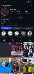 Instagram account 3k followers