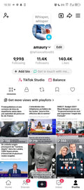 11k followers Tik