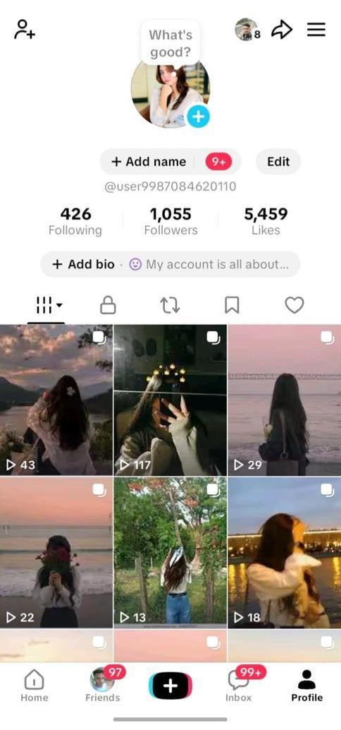 1k followers TikTok