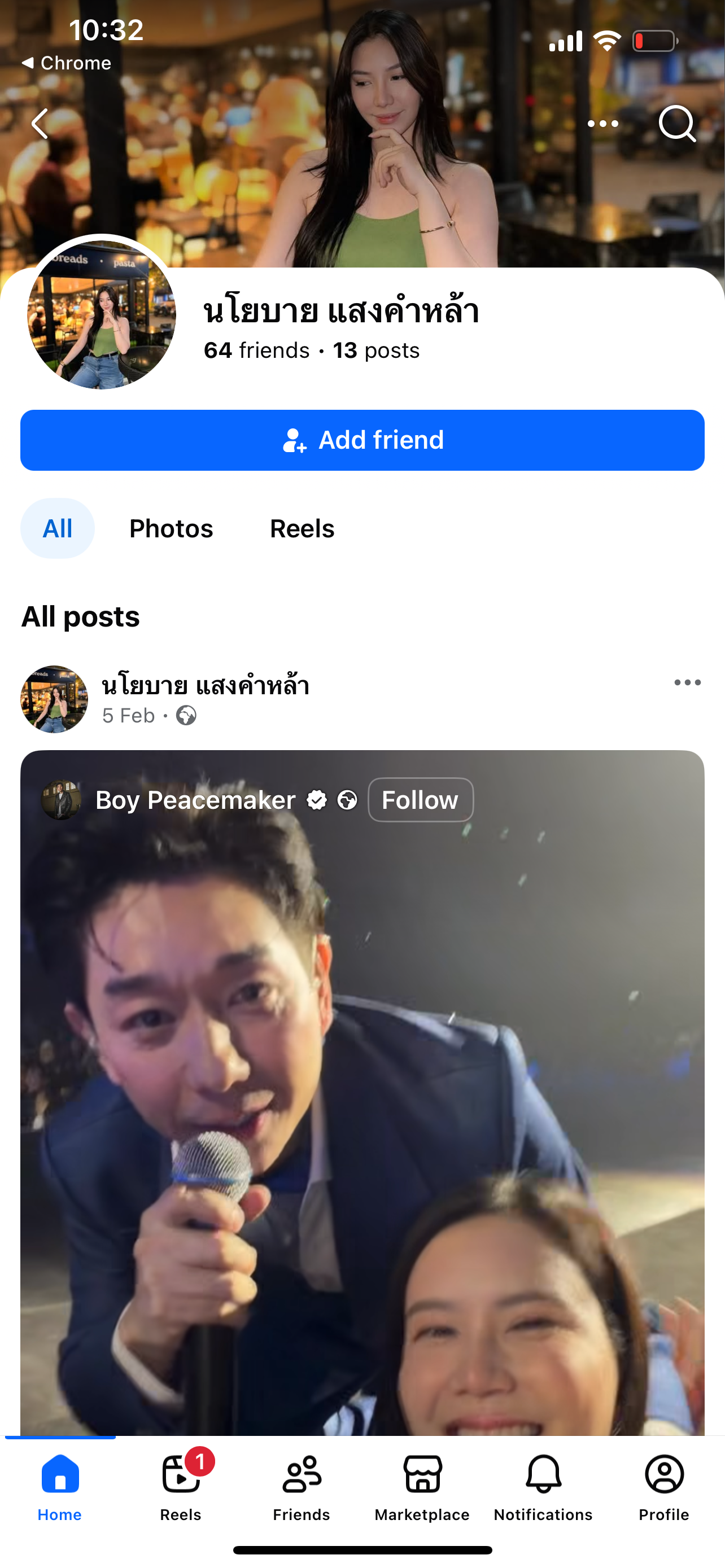 Thailand Facebook