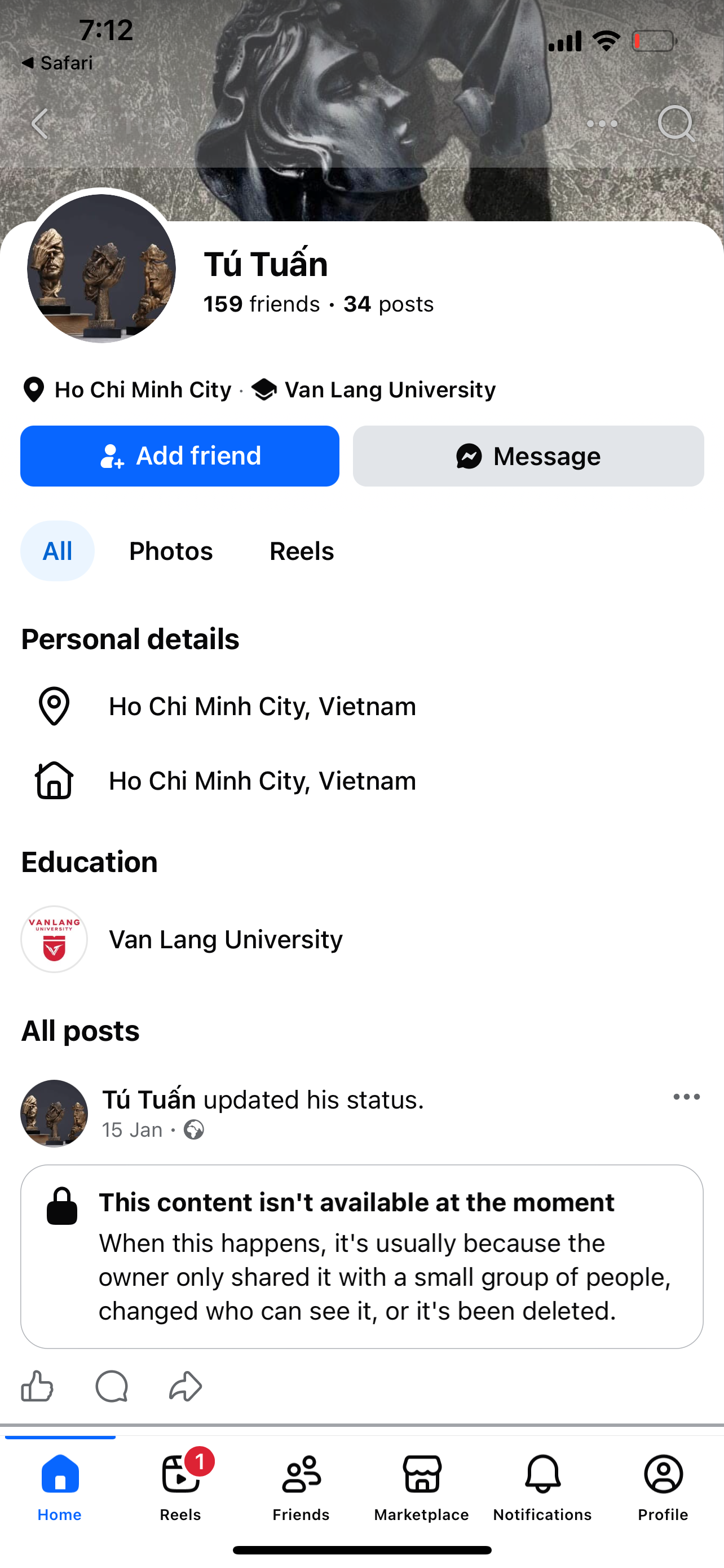 Vietnam Facebook dating