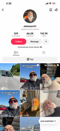 TikTok account 46k followers