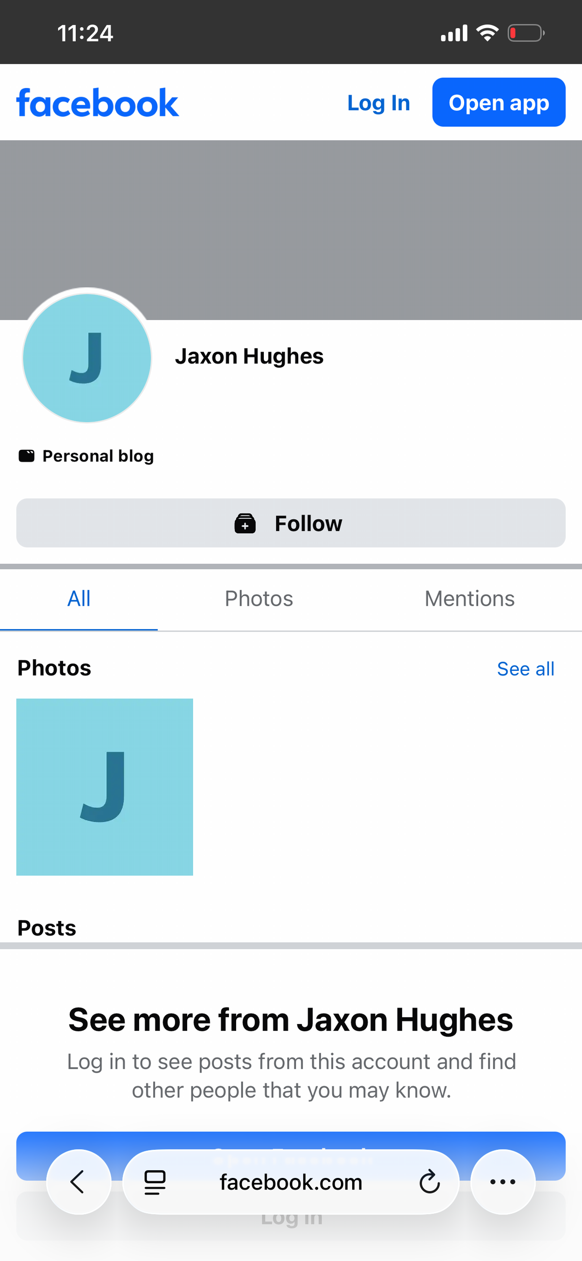 Fb already create page