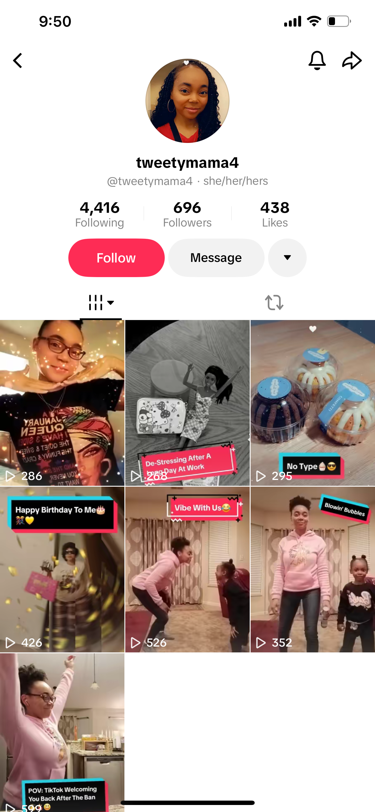 600 followers TikTok