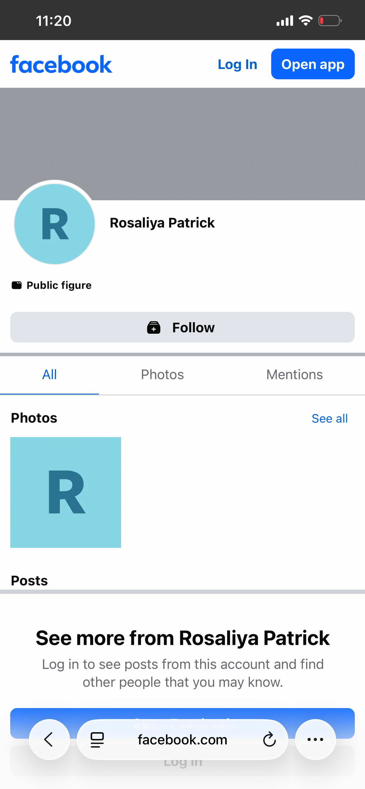 Fb already create page