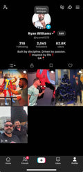 TikTok account 2k followers