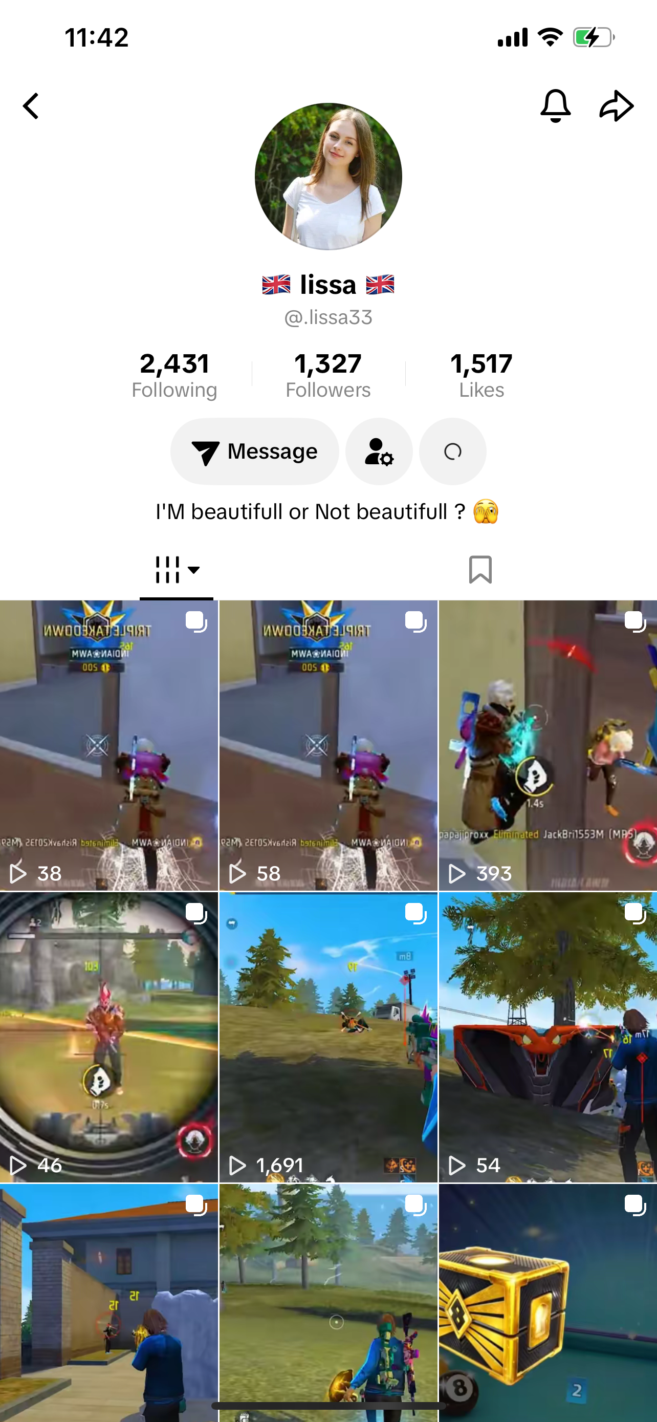 USA TikTok 1k followers