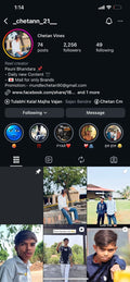 Instagram account 2k followers