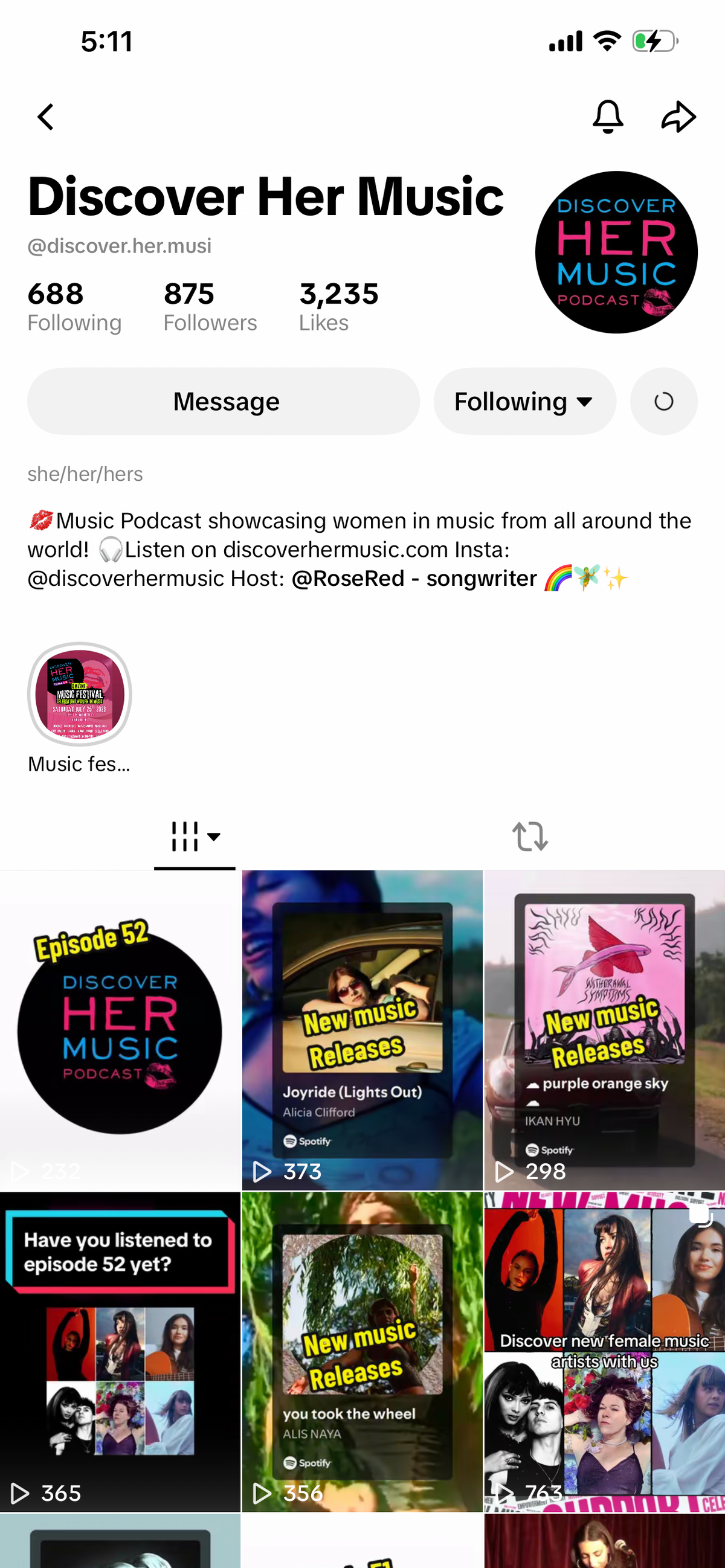 800 followers Tik