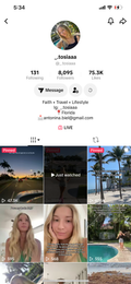 8k followers TikTok