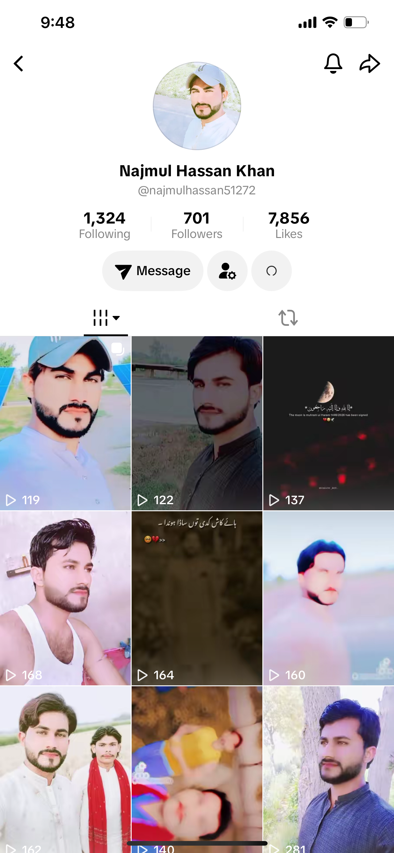 TikTok 700 followers
