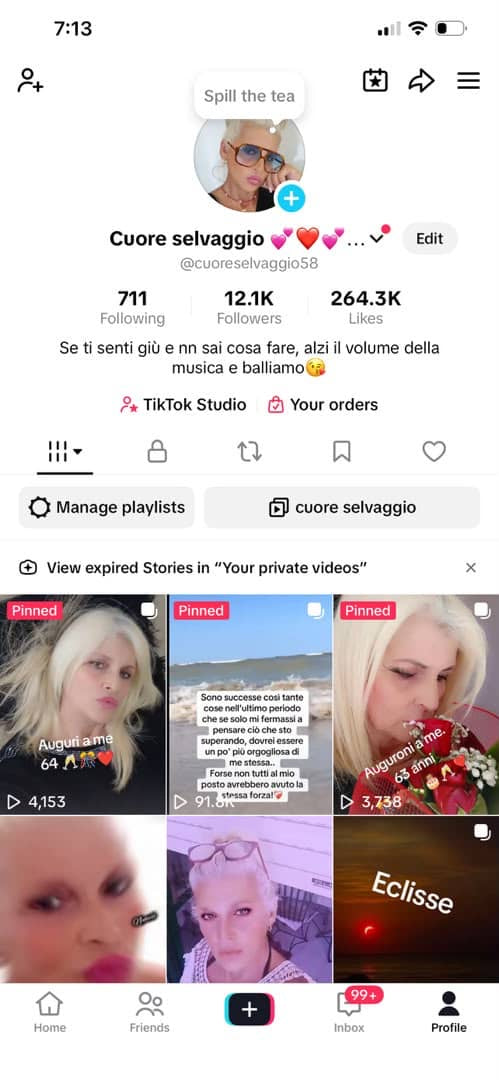 12k followers Tik