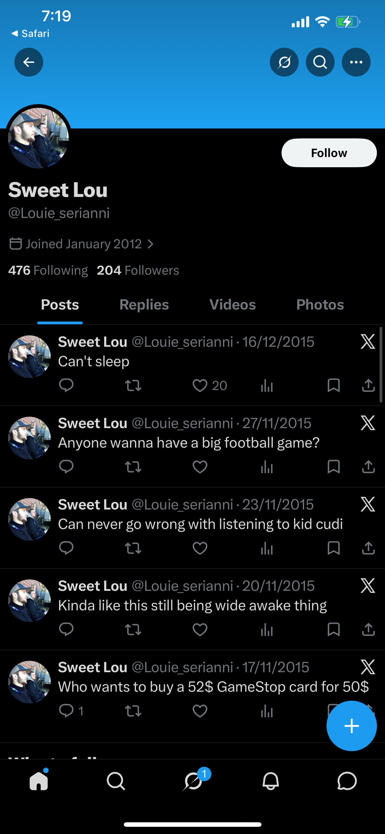 X 200 followers