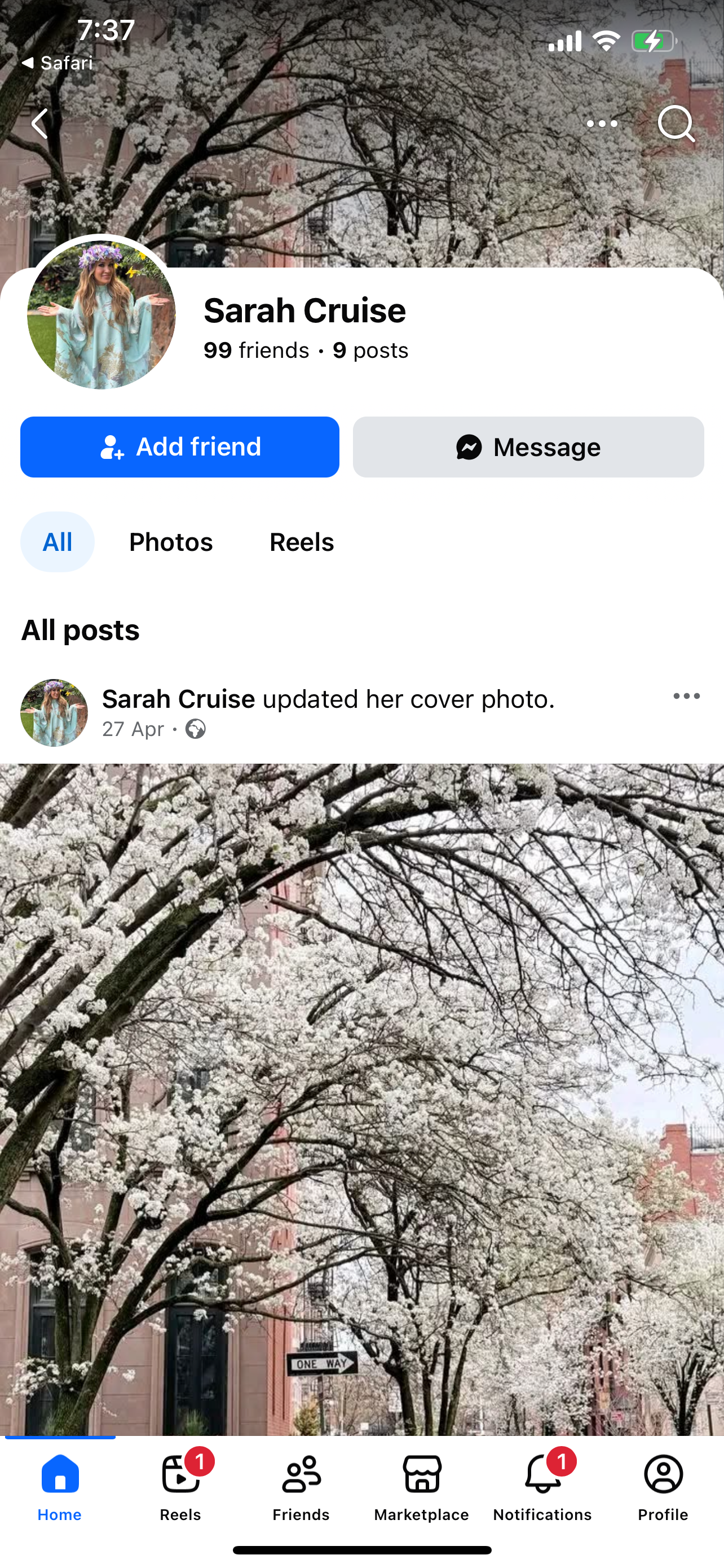 USA Facebook that create page