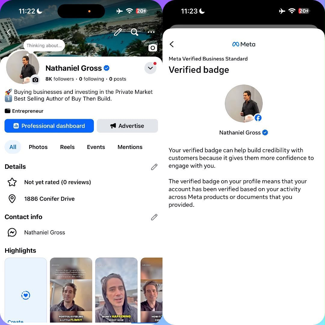 🇺🇸 Fb with page